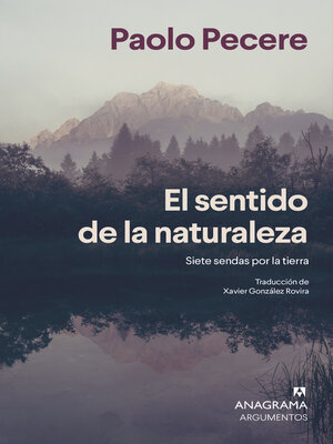 cover image of El sentido de la naturaleza